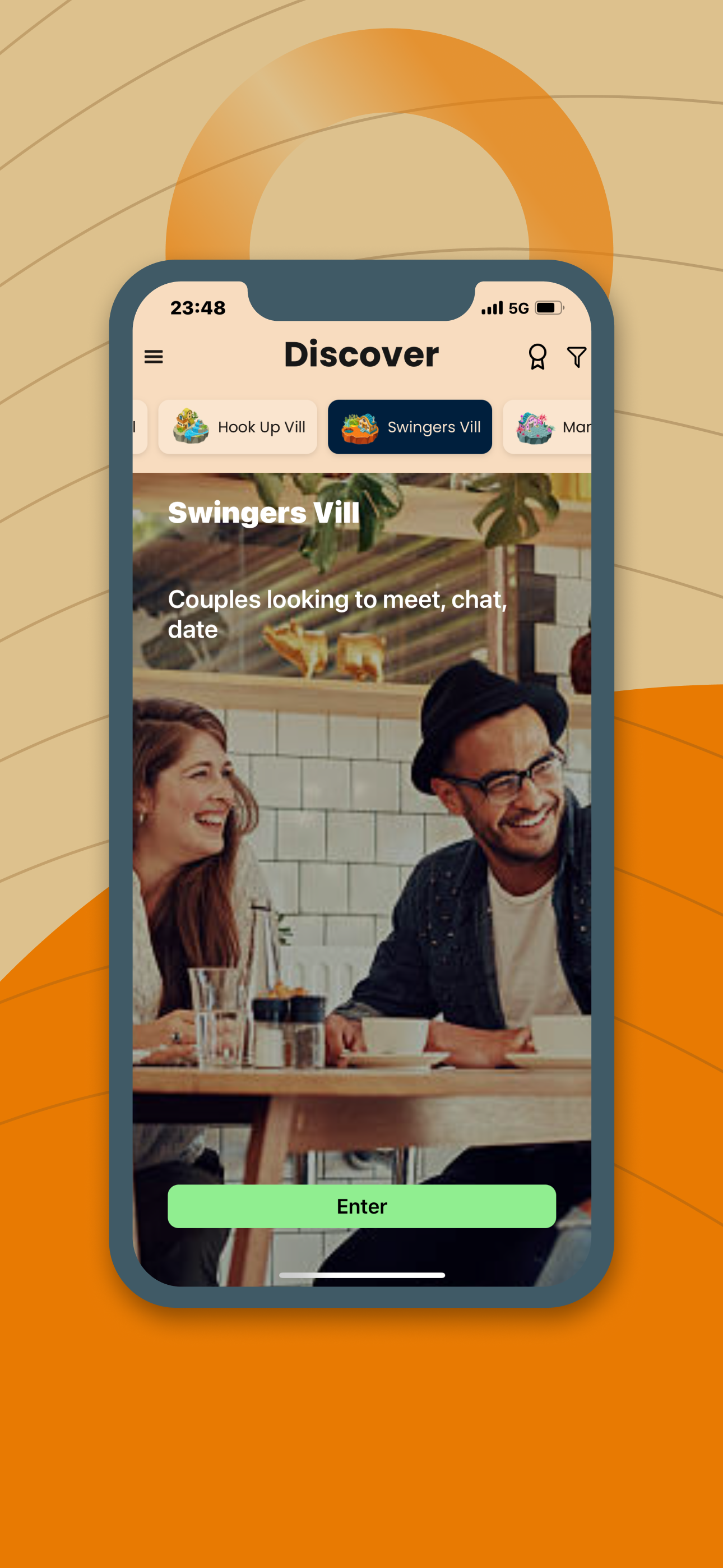 Swingers Vill app screenshot